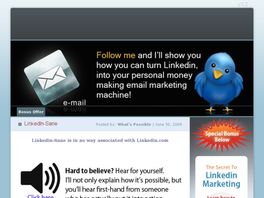Go to: The Linkedin Email Marketing Machine.