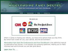 Go to: Alternative Fuel Secret.
