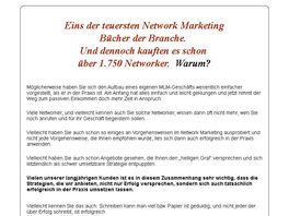Go to: Network Marketing Erfolgswissen
