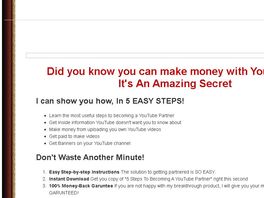 Go to: Make Money From Youtube!