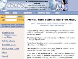 Go to: Practical Home Business Ideas.