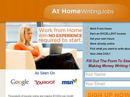 Go to: At Home Writing Jobs