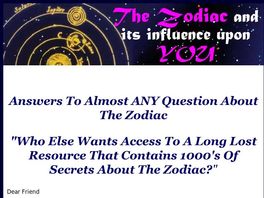 Go to: The Zodiac And Its Influence Upon You.