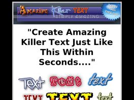 Go to: Amazing Killer Text.