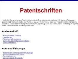 Go to: Technik Bauanleitungen Patentschriften