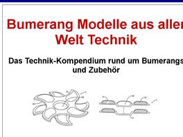 Go to: Bumerang Modelle Aus Aller Welt Technik