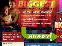 Go to: Avg 19.6 Recurring Sales = Biggest Recurring Highest Paid Tattoo Site
