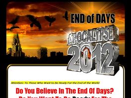 Go to: End Of Days - Apocalypse 2012
