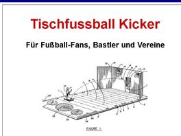 Go to: Tischfussball Kicker Technik