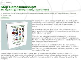 Go to: The Psychology of Losing - Tricks, Traps & Sharks (eBook
