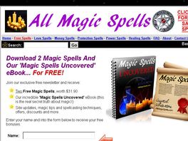 Go to: All Magic Spells (tm) : Top Converting Magic Spell Ecommerce Store