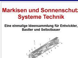 Go to: Markisen Und Sonnenschutz Systeme Technik