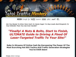 Go to: Total Traffic Mastery - Easy Sell, 65% Commissions, Earn $43 Per Sale