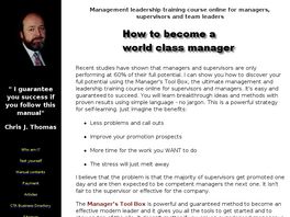 Go to: On-line Management Training Course.