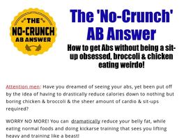 Go to: No-crunch Ab Answer