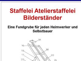 Go to: Staffelei, Atelierstaffelei, Bilderst