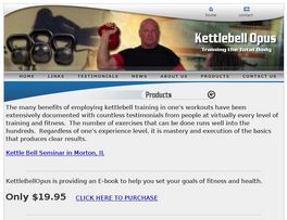 Go to: Kettle Bell Opus, get fit