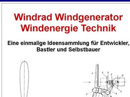 Go to: Windrad Windgenerator Windenergie Technik