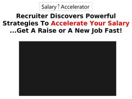 Go to: The Salary Accelerator