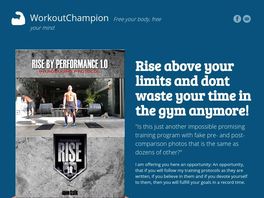 Go to: Workout Champion: Muscle Gain And Fat Loss Plan 1