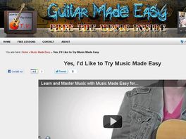 Go to: Music Made Easy - Guitar And Fretboard Mastery Course