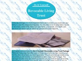 Go to: Do It Yourself Revocable Living Trust.