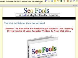 Go to: SEO Fools - The Link is Mightier Than The Keyword
