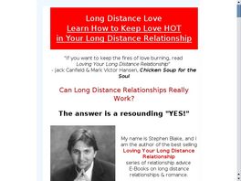 Go to: Loving Your Long Distance Relationship ... 50,000 Sold To Date!