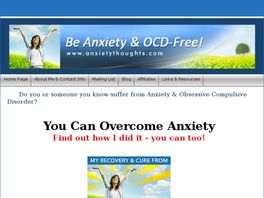Go to: My Recovery and Cure From Anxiety & Ocd