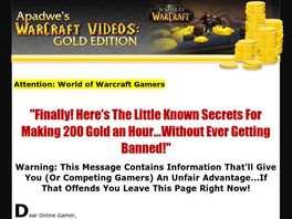 Go to: Apadwes Warcraft Videos: Gold Edition.