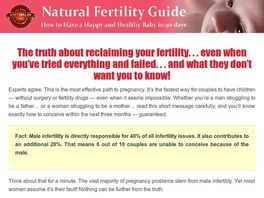 Go to: New - Natural Fertility Guide - 5.75% Conversion !