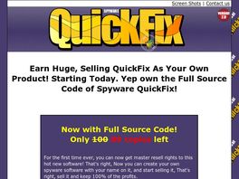 Go to: Spyware QuickFix With Source Code.