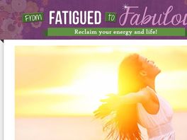 Go to: From Fatigued To Fabulous