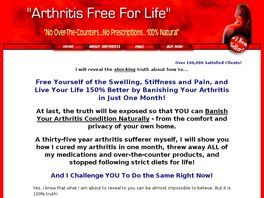 Go to: Arthritis Free For Life