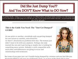 Go to: The After She Dumped Me Guide