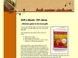 Go to: Gift A Book:101 Ideas- Ultimate Guide To The Best Gifts