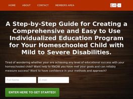 Go to: A Guide For Creating An Individualized Education Program At Home.