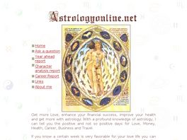 Go to: Astrology Online.
