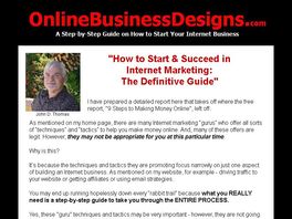 Go to: How to Start & Succeed in Internet Marketing: The Definitive Guide