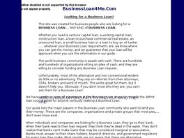 Go to: Business Loan Lenders Guide.