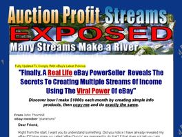 Go to: Auction Profits Exposed.