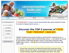 Go to: Cancer Prevention Foods.