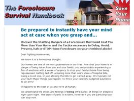 Go to: Stop Foreclosure Now! Guide EBook.