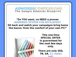 Go to: Adwords Confessions.