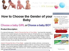 Go to: Choose Your Baby's Gender.Online Baby Gender