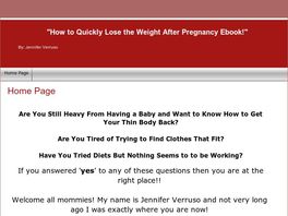 Go to: Ebook: Helping Moms Lose The Weight After Pregnancy.