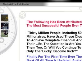 Go to: Think & Grow Rich Seminar Excellent Credit Crunch Product.