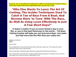 Go to: Bass Fishing System