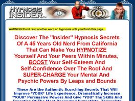 Go to: Hypnosis Insider! Great Affiliate Program