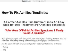Go to: Achilles Remodelling System - 2016 Fix Achilles Tendinitis